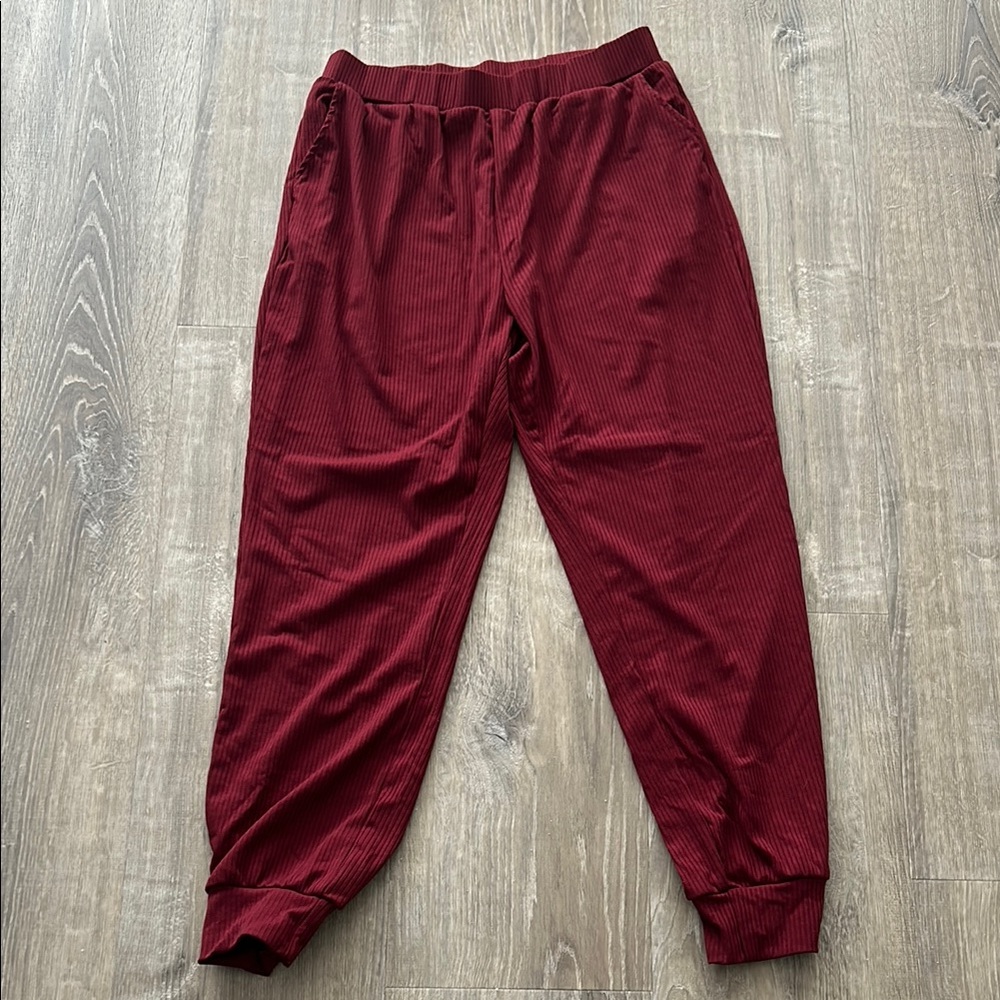 Burgundy Joggers/PJ pants